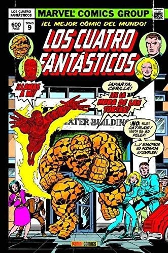 Portada de Los Cuatro Fantásticos. Marvel Gold (Omnigold) nº 9
