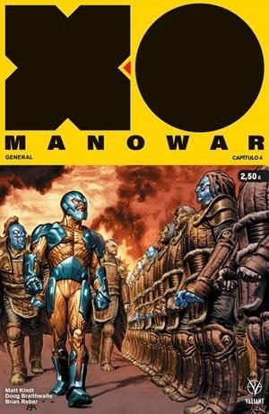 Portada de X-O Manowar nº 1