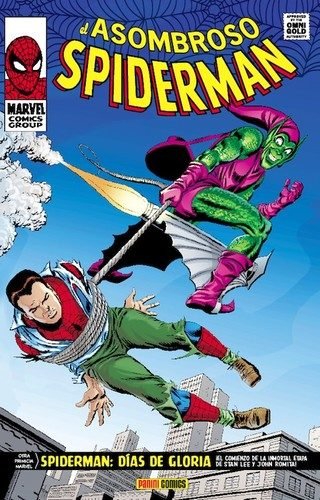 Portada de El Asombroso Spiderman. Marvel Gold (Omnigold) nº 3