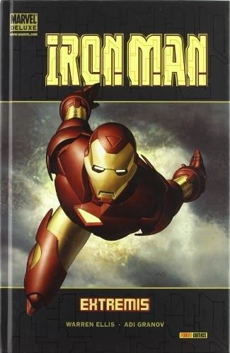 Portada de Iron Man. Marvel Deluxe nº 1