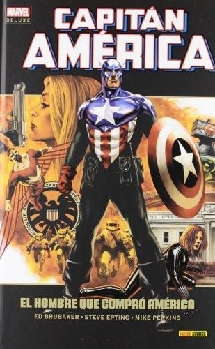 Portada de Capitán América. Marvel Deluxe nº 7