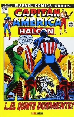 Portada de Capitán América. Marvel Gold (Omnigold) nº 3