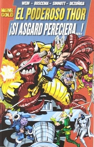 Portada de El Poderoso Thor. Marvel Gold nº 1