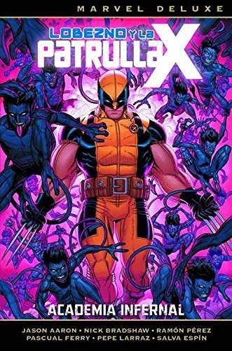 Portada de Lobezno y la Patrulla-X. Marvel Deluxe nº 4