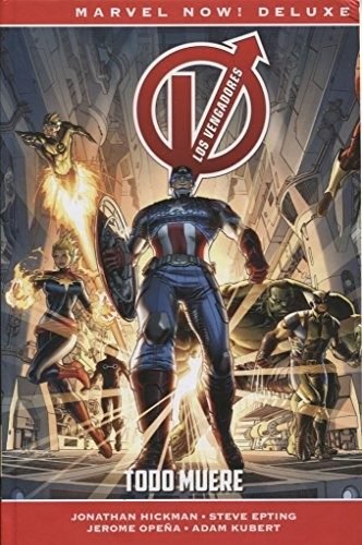 Portada de Los Vengadores de Jonathan Hickman. Marvel Now! Deluxe nº 1