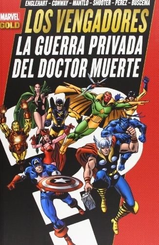 Portada de Los Vengadores. Marvel Gold nº 9