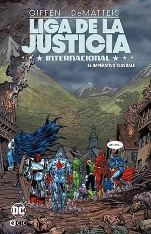 Portada de Liga de la Justicia nº 4