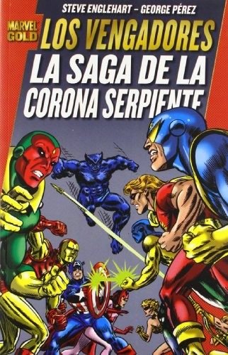 Portada de Los Vengadores. Marvel Gold nº 8