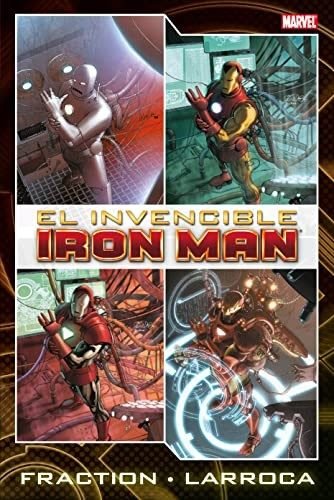 Portada de Iron Man de Fraction y Larroca. Marvel Omnibus nº 1