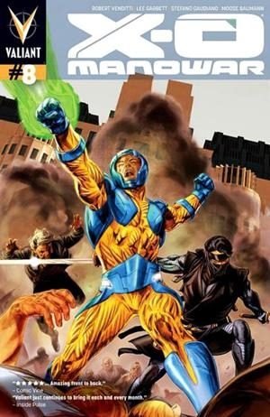 Portada de X-O Manowar nº 8