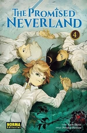 Portada de The Promised Neverland nº 4