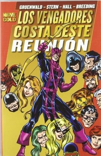 Portada de Los Vengadores Costa Oeste. Marvel Gold nº 1