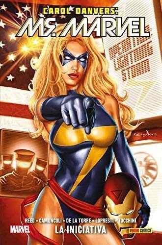 Portada de Carol Danvers: Ms. Marvel. 100% Marvel HC nº 2