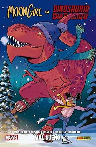 Portada de Moon Girl y Dinosaurio Diabólico. 100% Marvel HC nº 7