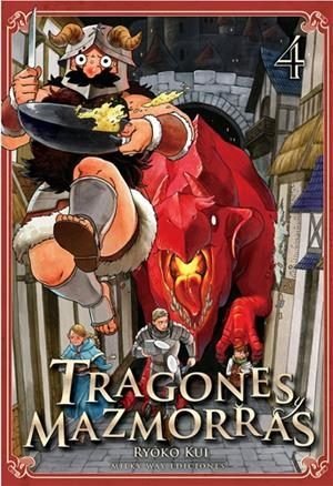 Portada de Tragones y mazmorras nº 4