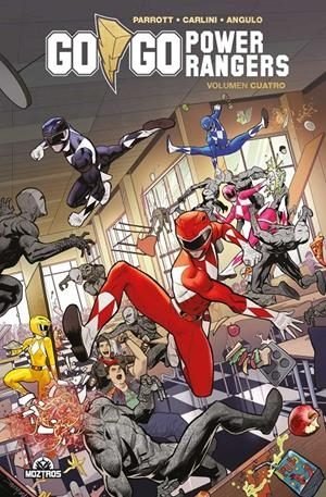 Portada de Go Go Power Rangers nº 4