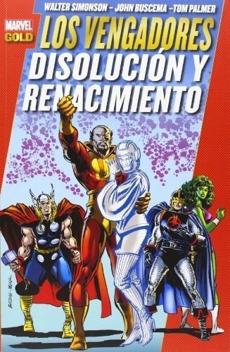 Portada de Los Vengadores. Marvel Gold nº 25
