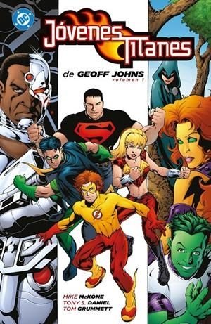 Portada de Jóvenes Titanes de Geoff Johns nº 1