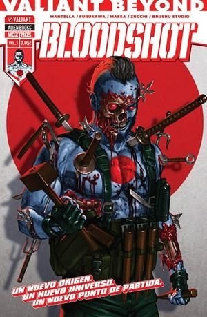 Portada de Valiant Beyond: Bloodshot nº 1