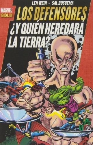 Portada de Los Defensores. Marvel Gold nº 3