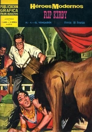 Portada de Rip Kirby nº 4