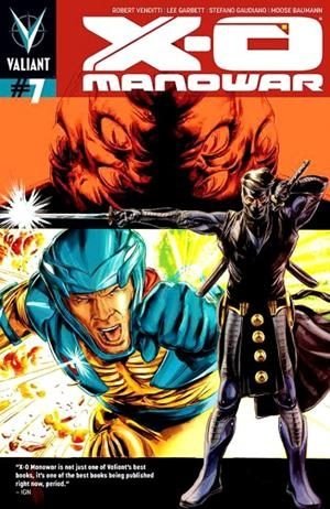 Portada de X-O Manowar nº 7