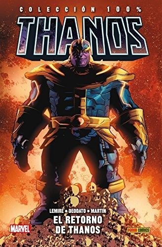Portada de Thanos. 100% Marvel HC nº 1