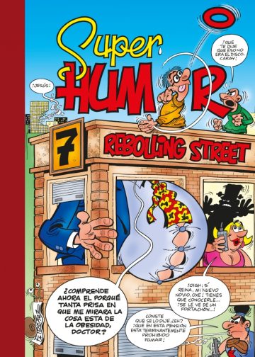 Portada de 7 Rebolling street (Súper Humor Mortadelo 48)