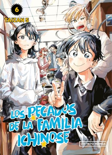 Portada de Los pecados de la familia Ichinose 6 (Shônen)