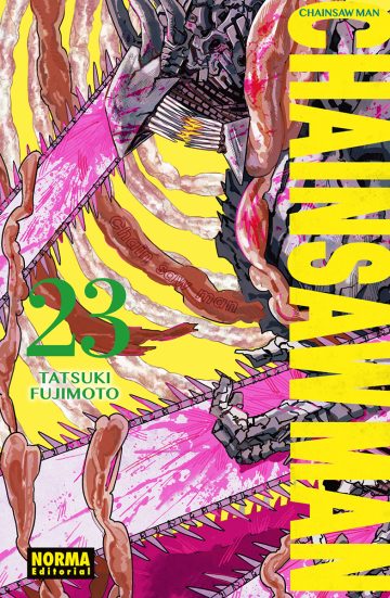 Portada de CHAINSAW MAN 23