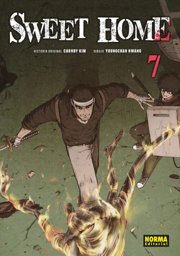 Portada de SWEET HOME 07