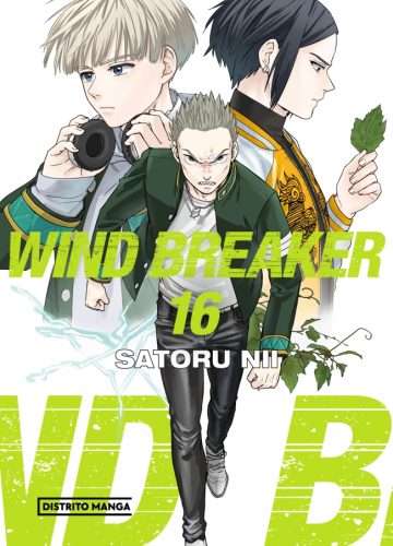 Portada de Wind Breaker 16 (Shônen)