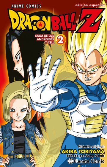 Portada de Dragon Ball Z Anime Androides nº 02