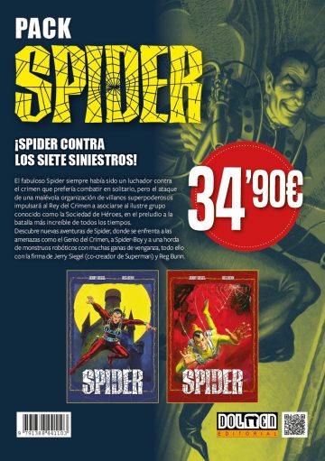 Portada de PACK 02 - SPIDER